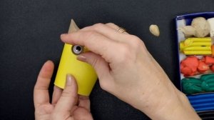 Сова-модница из втулки