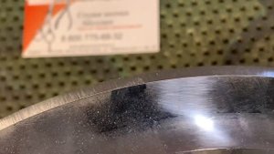 Заточка слайсера, исправление сколов