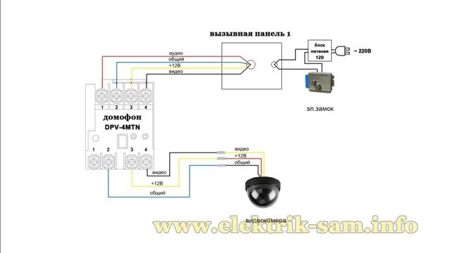 Схема подключения dpv 4mt