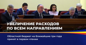 Увеличение расходов по всем направлениям