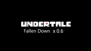Песня fallen down  но замедленная.