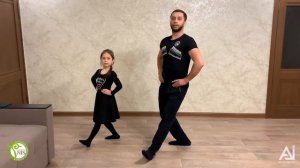 3 урок #оставайтесь#дома и учим Лезгинку