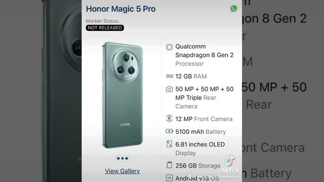 Honor Magic 5 Pro