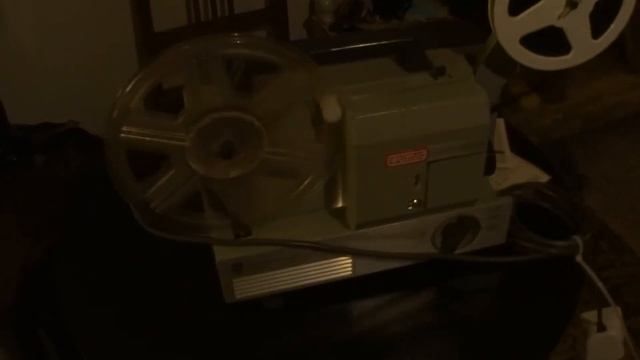 Vintage EUMIG MARK 501 8mm/Super 8mm Cine Film Projector Working with Test Film смотреть онлайн