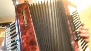 Видео урок на аккордеоне. #4 Гамма До мажор В ЛЕВОЙ РУКЕ