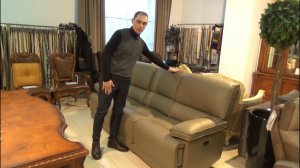 Видео обзор: Диван Капонело с электрическими реклайнерами