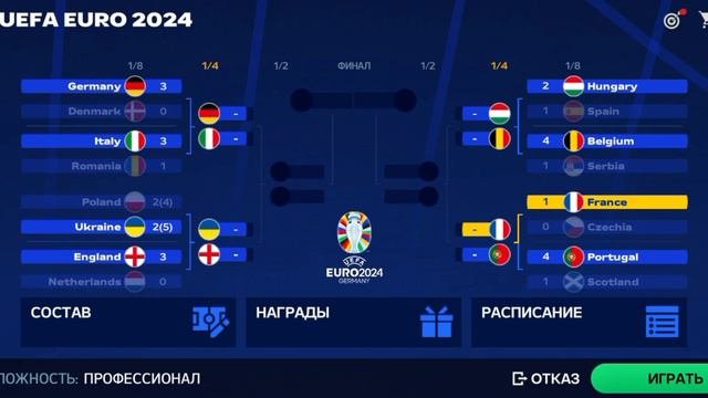 Турнир евро 24