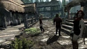 Skyrim LE - Mod 'Let's Dance Again' | Python Highadder's 'Skyrim a Musical' Riverwood Imperial Star