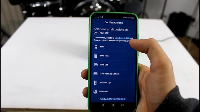 Amazon Echo Alexa--Assistente Vocale--Configurazione Unboxing смотреть онлайн