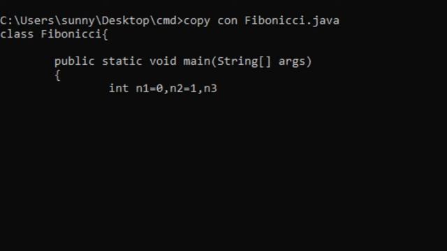 Create java file in cmd смотреть онлайн