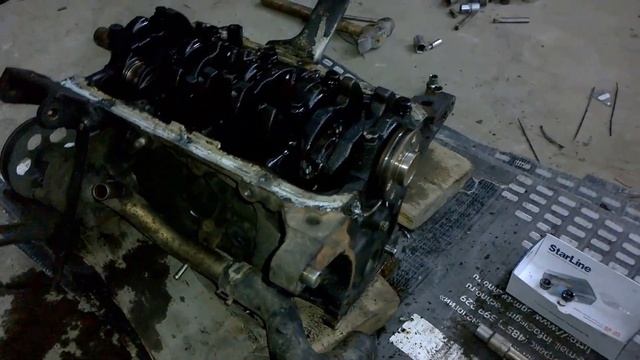 Разбор мотора 4EFE(Toyota corolla) смотреть онлайн