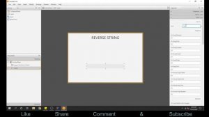 JavaFX Reverse String Tutorial 01