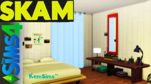 SKAM - Строим в The Sims 4 комнату Нуры из сериала Стыд