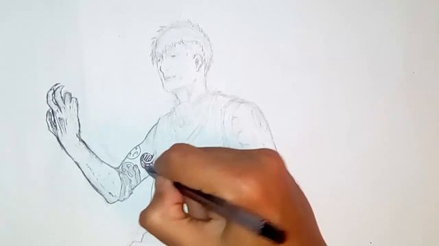 Drawing my original character ( seinin manga ) in my art style смотреть онлайн