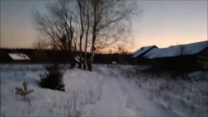 Зимний поход. Заброшенные деревни. Ночевка в заброшенном доме. Ивановская область.