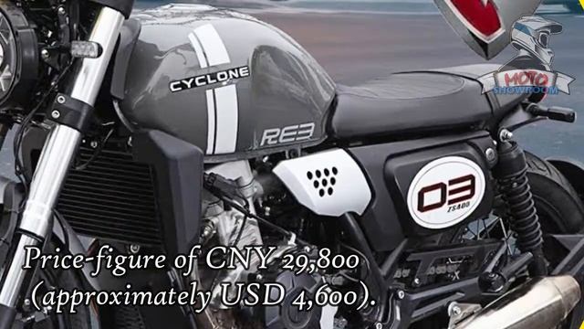 NEW ZONGSHEN RE3 CHOPPER 400 :: A Cyclone Lineup Retro-Styled Motorbike смотреть онлайн