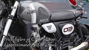 NEW ZONGSHEN RE3 CHOPPER 400 :: A Cyclone Lineup Retro-Styled Motorbike