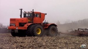 Испытаем двигатель ЯМЗ-238 на К-700 в полевых условиях после зимнего ремонта!Культивация зябь 2022!