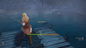 Tales of Arise Armored Sturgeon boss fish without 3 Stars Lure