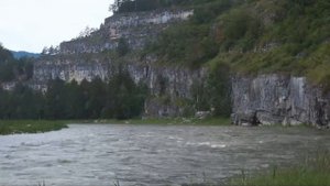 Река Нугуш с самым быстрым течением в Башкортостане