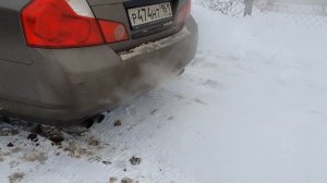 Выхлоп без катализатора.