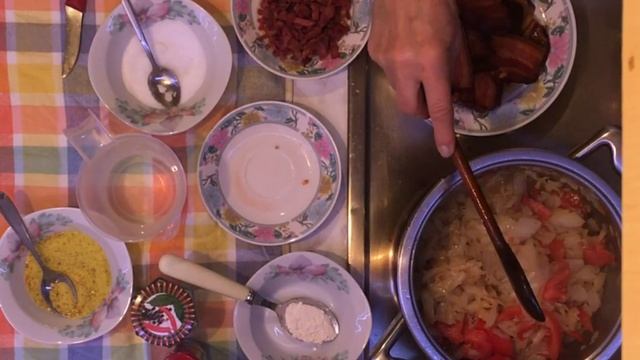 Weißkohl-Eintopf Rezept/Dinstani kupus recept смотреть онлайн