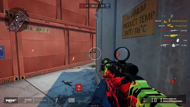 Warface: TDM - UZKON UNG-12 CHITIN смотреть онлайн