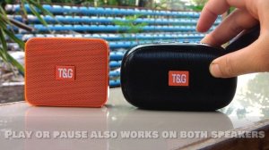 How to connect two T&G speakers together Using TWS feature in 2023 (True Wireless Stereo)