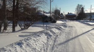 Вездеход Матиз зимой