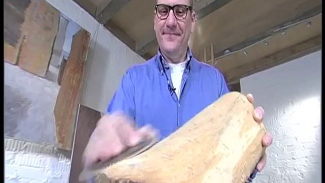 Мастер-класс. Ваза из полена. Дизайнер Андрей Волков. смотреть онлайн