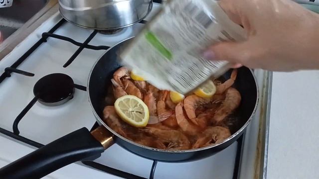 Самые вкусные жареные тигровые креветки смотреть онлайн