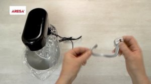 Распаковка миксера / Unpacking of hand mixer ARESA AR-1909
