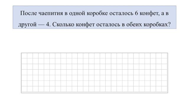 Математика. 1 класс. Сложение с переходом через десяток вида +7 смотреть онлайн