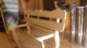 СКАМЕЙКА В БЕСЕДКУ СВОИМИ РУКАМИ САМОДЕЛКА ДЛЯ ДАЧИ DIY