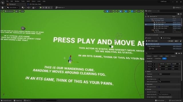 Unreal Engine 5 - Fog Of War Plugin Showcase