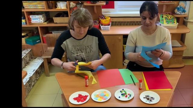 Мастер-класс 3-4 года. "Варежка", аппликация.