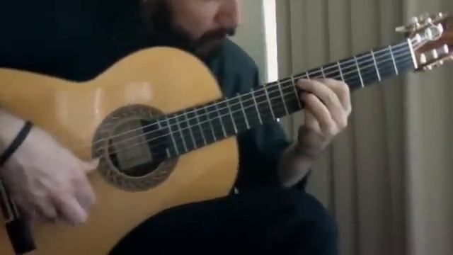 Flamenco Tremolo Exercise - 4 (Solea by Paco Pena) смотреть онлайн