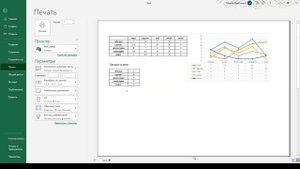 Как распечатать часть листа Excel?