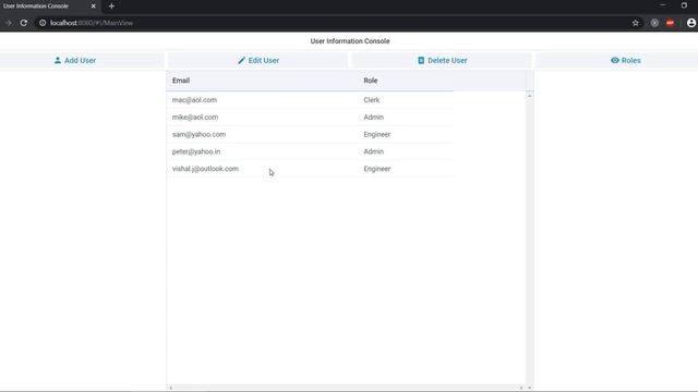 Webix, Node.js & MongoDB Project Demo