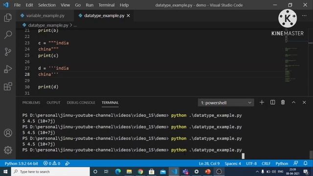 Python Variables / All Data types/ Key Differences / Examples | Session 2 | Coding With Karthik
