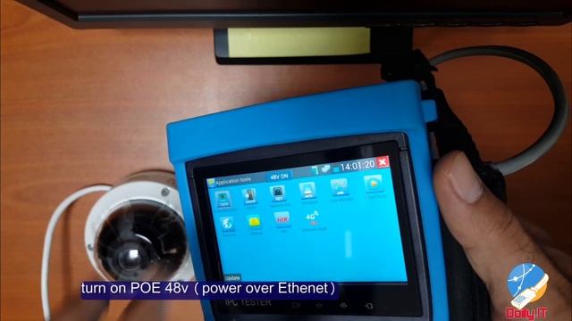 IP Camera tester - IPC-4300H HIKVISION,starting guide, configure IP/Analogue Camera смотреть онлайн