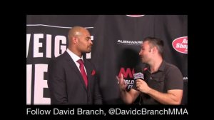 WSOF 25 Post-fight Interview with David Branch