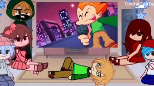 || FNF soft AU react to animation but everyone sings it || part 3 || read desc ||