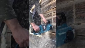 Makita DUC353 быстрый тест / Makita DUC353 quick test