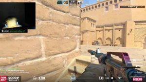 HELIN139, STROGO, DEEPINS И DES0UT ИГРАЮТ 2 НА 2 В КС 2! | ХУДШАЯ ИГРА ХЕЛИНА В CS 2! #helin139