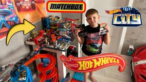 Новые машинки Hot Wheels /Batman/ и Matchbox. Город Хот Вилс