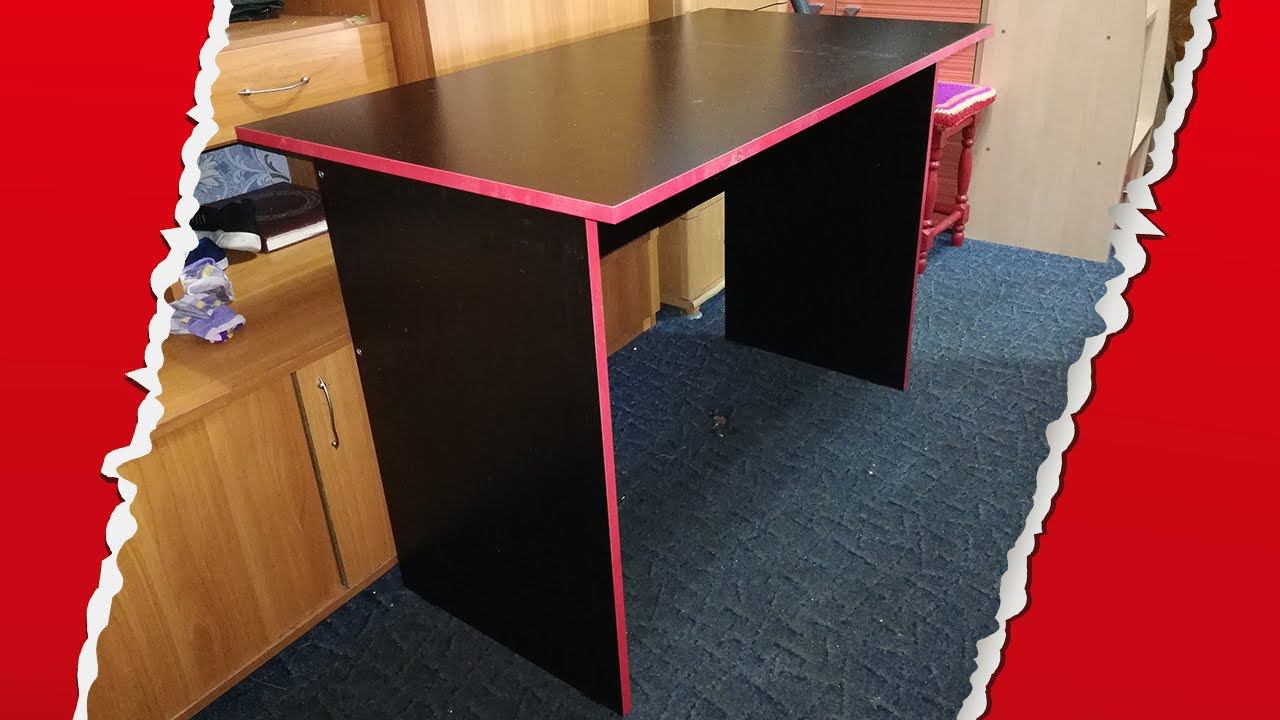 РАСПАКОВКА СТОЛА W-mebel. СТОЛ ЗА 2500 РУБЛЕЙ! смотреть онлайн