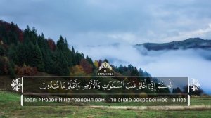 Страница из Корана | Страница 6 (Сура Аль-Бакара, аяты 30-37) 4K