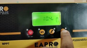 EAPRO MPPT PARAMETER SETTINGS AND BATTERY CONNECTIONS KAISE KARE SOLAR INVERTER ME