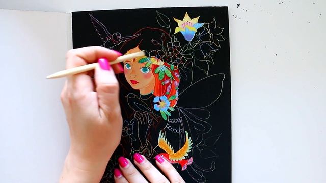 Скретчбук новинка в Раскрасках Антистресс | Скретч раскраска | Скретч арт смотреть онлайн